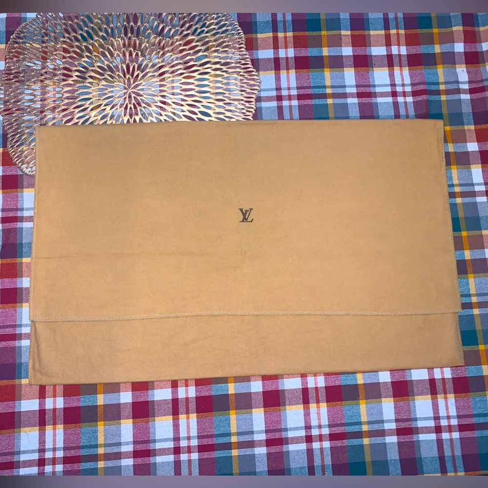 Louis Vuitton Dust Bag Large brown 13” X 21 1/2”